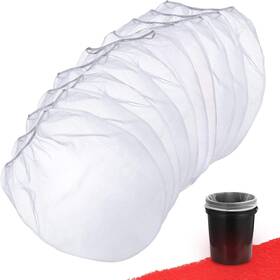 Cfoft-10 313051548507 Paint Strainer Bag 5 Gallon With Elastic Top Opening White Fine