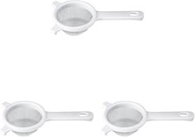 21488 Chef Craft Classic Stainless Steel Mesh Strainer 3 Inch White Pack 21488 Chef Craft Classic Stainless Steel Mesh Strainer 3 Inch White Pack