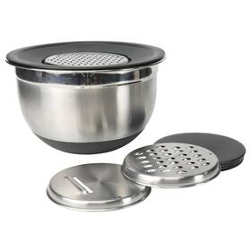 B081zhcc6m Chef Craft Mixing Bowl And Grater Set - Prep Mix Store Effortlessly