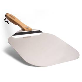 Chef Pomodoro 899033000299 Aluminum Metal Pizza Peel With Foldable Wood Handle For Easy St Chef Pomodoro 899033000299 Aluminum Metal Pizza Peel With Foldable Wood Handle For Easy St