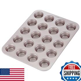 B07q2x2nds Chefmade Mini Muffin Pan 20-cavity Non-stick Bakeware Champagne Gold B07q2x2nds Chefmade Mini Muffin Pan 20-cavity Non-stick Bakeware Champagne Gold