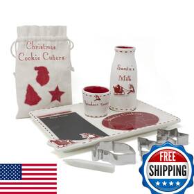 B07jht3jjw Child To Cherish Santas Message Christmas Plate Set With Cookie Cutters Santa B07jht3jjw Child To Cherish Santas Message Christmas Plate Set With Cookie Cutters Santa