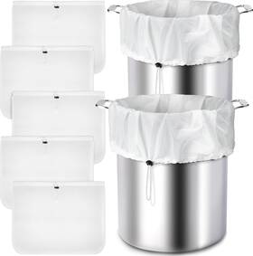 Chumia-bag-75 Chumia 5 Pack Brew Bags Reusable Extra Large 26 X 22ftft Fine Mesh Strainer Cold B