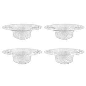 Tuohai00230517-0779 Cionyce 4 Pack Mesh Sink Drain Strainer 4.4 Inch Basket Filter Trap Stainless Steel B