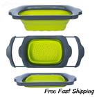 Cm201523 M Comfify-brand Colanders Folding Strainer Fruits Vegetables Berriesherbs Meats Pasta Rice Foods 641589158234