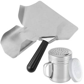 Ymx7-1-bi-pop002 Cnqlis Bi-pop001 Popcorn Scoop And Salt Shaker Stainless Steel Scooper French
