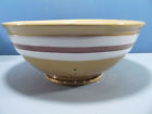 103504 Colander Yelloware Banded Caramel Stoneware 103504 Colander Yelloware Banded Caramel Stoneware