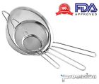 Colanders Mesh Cooking Frye Steel Strainers Skimmer Stainless Baking Filter