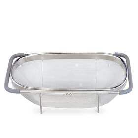 8252w Collections Etc Mesh Stainless Steel Expandable Colander