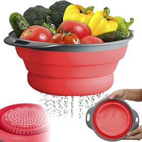 Comfify 628242535021 Ultimate Kitchen Strainer - Collapsible Silicone Colander For Easy Storage By
