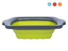 Comfify Colander Collapsible Green Grey Over The Sink With Handles Fold 654391562045