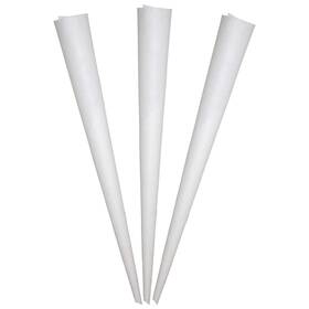 B0c875g1fk Concession Essentials Cotton Candy Cones - 300 Heavy Duty White Paper