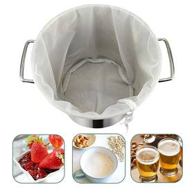 Conie 786738122794 12 Inch X18 Drawstring Straining Brew In A Bag 75 Micron Nylon Jelly Strainer W
