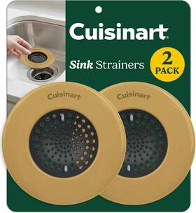 Bes42297 Consumer Products Cuisinart Sink Strainers- 2 Pack Kitchen Drain Strainer And Food Catcher With