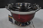Cookpro Oster 3 Piece Red Stainless Steel Colander Set 5 Qt 3qt 1.5 878201007582 Cookpro Oster 3 Piece Red Stainless Steel Colander Set 5 Qt 3qt 1.5 878201007582