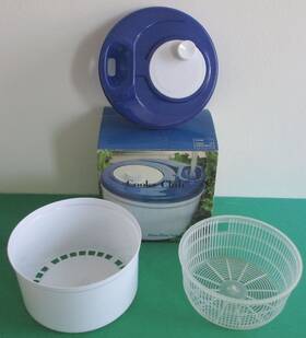 Ftss1 Cooks Club Flow Thru Salad Spinner Cobalt Blue Ftss1 Cooks Club Flow Thru Salad Spinner Cobalt Blue