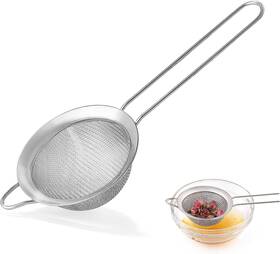 Coukuma 445024145130 Fine Mesh Strainers For Kitchen Cokuma Stainless Steel Metal Hand Small Mini Si Coukuma 445024145130 Fine Mesh Strainers For Kitchen Cokuma Stainless Steel Metal Hand Small Mini Si