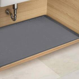 Cy24usmdg Cozyide Waterproof Under Sink Mat 34 Inch X 22 W L Dark Gray
