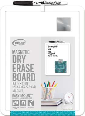 Cxt43 Cra-z-art Board Dudes Magnetic Framed Dry Erase 8.5 Inch X11