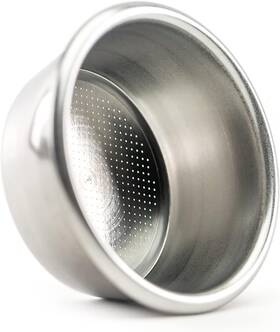 Crema Coffee Products 726084913837 54mm Filter Basket Double Shot Non-pressurized Stainless