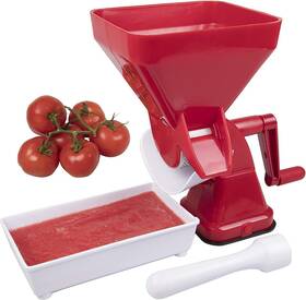 9911 Cucinapro Tomato Strainer- Easily Juices W No Peeling Deseeding Or Coring Cup