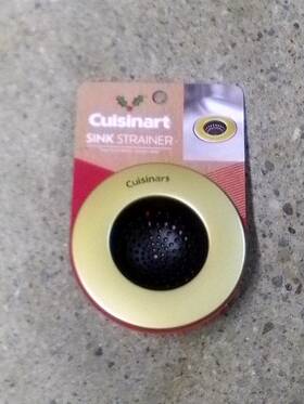 Cuisinart 042887876071 Gold Tone Stainless Steel Sink Strainer Screen