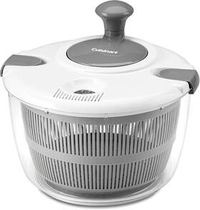 Cuisinart 086279201140 Ctg-00-sasg 5 Quart Large Salad Spinner - Grey Used