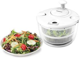 Cuisinart 086279213105 Ctg-00-sasw 5 Quart Large Salad Spinner - White Used