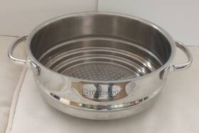 1163-20n Cuisinart Stainless Steel Steamer Strainer Insert Colander Pasta Pot 8 Inch Handles 1163-20n Cuisinart Stainless Steel Steamer Strainer Insert Colander Pasta Pot 8 Inch Handles