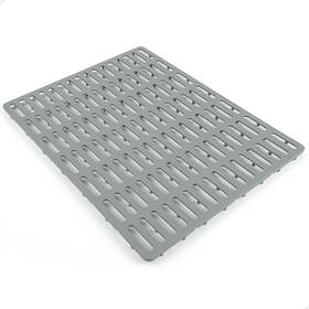 Cuk-310288-sm-ca Cukwily Kitchen Sink Mat Protector Silicone Heat Resistant No Smell Raised Feet