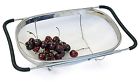 Culina Stainless Steel Fine Mesh Expandable Kitchen Food Vegetable Colander Strainer 810550022250