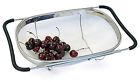 Culina Strainer Over-the-sink Oval Stainless Steel Fine Mesh Expandable 885496696315