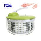 D659 Smile Mom Large Salad Spinner Tosser Collapsible Lettuce With D659 Smile Mom Large Salad Spinner Tosser Collapsible Lettuce With