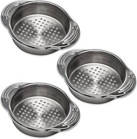 Dm0195 Dadamong 3-pack Tuna Can Strainer Stainless Steel Sieve Press Oil Sque