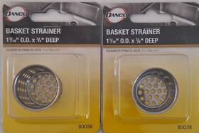 Danco 037155800582 2 80058 Basket Strainers 1-1/16 Inch O.d. X 3/4 Sink Replacement Danco 037155800582 2 80058 Basket Strainers 1-1/16 Inch O.d. X 3/4 Sink Replacement
