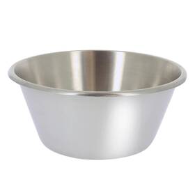 B00149ln5c De Buyer 3250.28 Pastry Bowl 28cm Round Flat Bottom Open Edge Stainless Steel