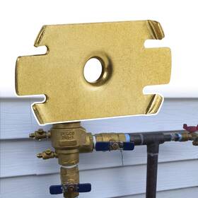 300088 Deecaray Brass Retainer Clip Compatible With Febco 765 Backflow Preventer 1 And 1-1/4 In