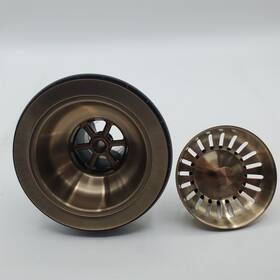 72010-cz Delta 034449708043 Faucet Flange And Strainer Kitchen Sink Champagne Bronze 72010-cz Delta 034449708043 Faucet Flange And Strainer Kitchen Sink Champagne Bronze