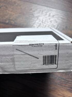 Dt0733670-pn Delta 36 Inch Linear Shower Drain Wall Edge Chrome