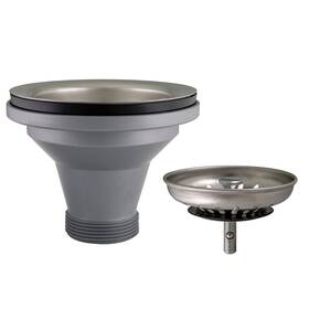 542993 Design House 044321019075 Kitchen Sink Anti-clogging S304 Stainless Steel Drain Strainer With Fo