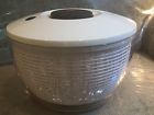 Dh17 Oxo Good Grips Large Salad Spinner White Lid Clear Bowl