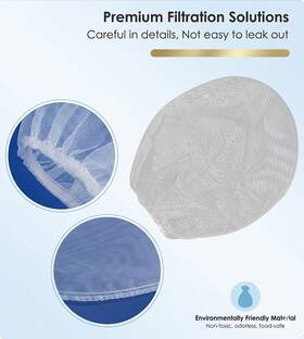 Diamondback 850075382286 5 Gallon Paint Strainers 40 Pcs Elastic Top Fine Mesh Filter Bag Strainer New