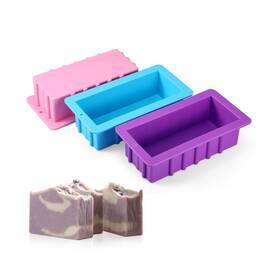 Gen-domensi-7871 Domensi 3 Pcs Large Soap Molds 9.6 X 5.1 2.6 Inches Silicone Ice ... Fast Ship Gen-domensi-7871 Domensi 3 Pcs Large Soap Molds 9.6 X 5.1 2.6 Inches Silicone Ice ... Fast Ship