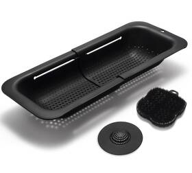 Domonic Home 786078641320 Over The Sink Colander - Collapsible Strainer For Vegetable