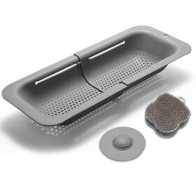 Domonic Home 786078641467 Colander Over The Sink For Kitchen Strainer Basket V Domonic Home 786078641467 Colander Over The Sink For Kitchen Strainer Basket V