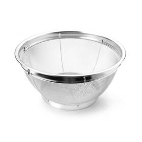Mb-24cm Dopmep Fine Mesh Strainer For Kitchen 4 Quart Stainless Steel Colander Bowl Past