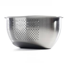 Rc-07 Dopmep Rice Washer Strainer Bowl Stainless Steel Quinoa Washing With Side Drainers