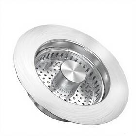 Doulfan 789616124644 Kitchen Sink Drain Strainer Upgraded 304 Stainless Steel 3 In 1 Pop-up D