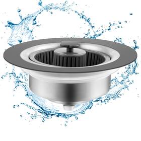 Cf01 Drifop 3 In 1 Kitchen Sink Stopper And Strainer Combo Pop Up Stainless Steel Kitche
