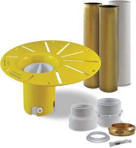2-v2-pvc Drop-in Drain Cg-did-1 1/2-v2-pvc Freestanding Bathtub Kit Rough-in Installation System White